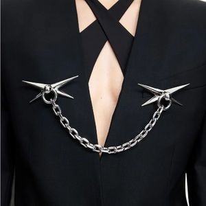 Mugler X H&M star brooch